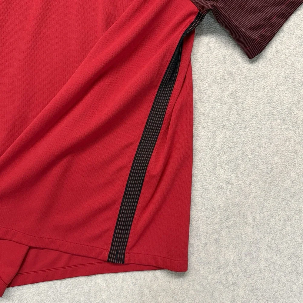 Nike USA Soccer Jersey Mens Large 2017 USMNT Dri-FIT Red Away Shirt